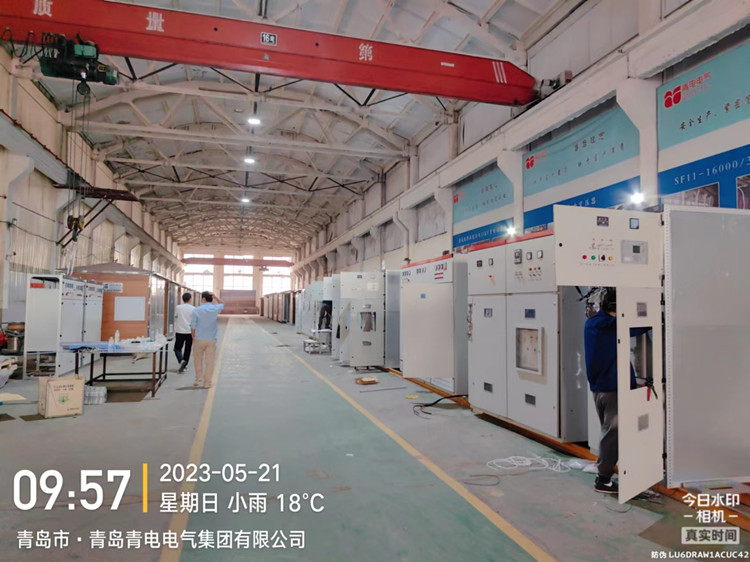 青岛高低压成套设备——厂区环境